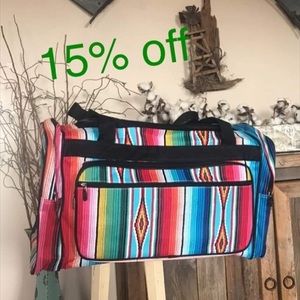 Serape Duffle bag